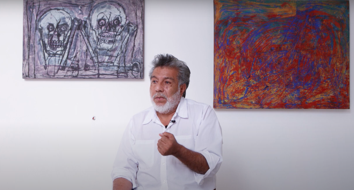 Entrevista al artista oaxaqueño Luis Zárate