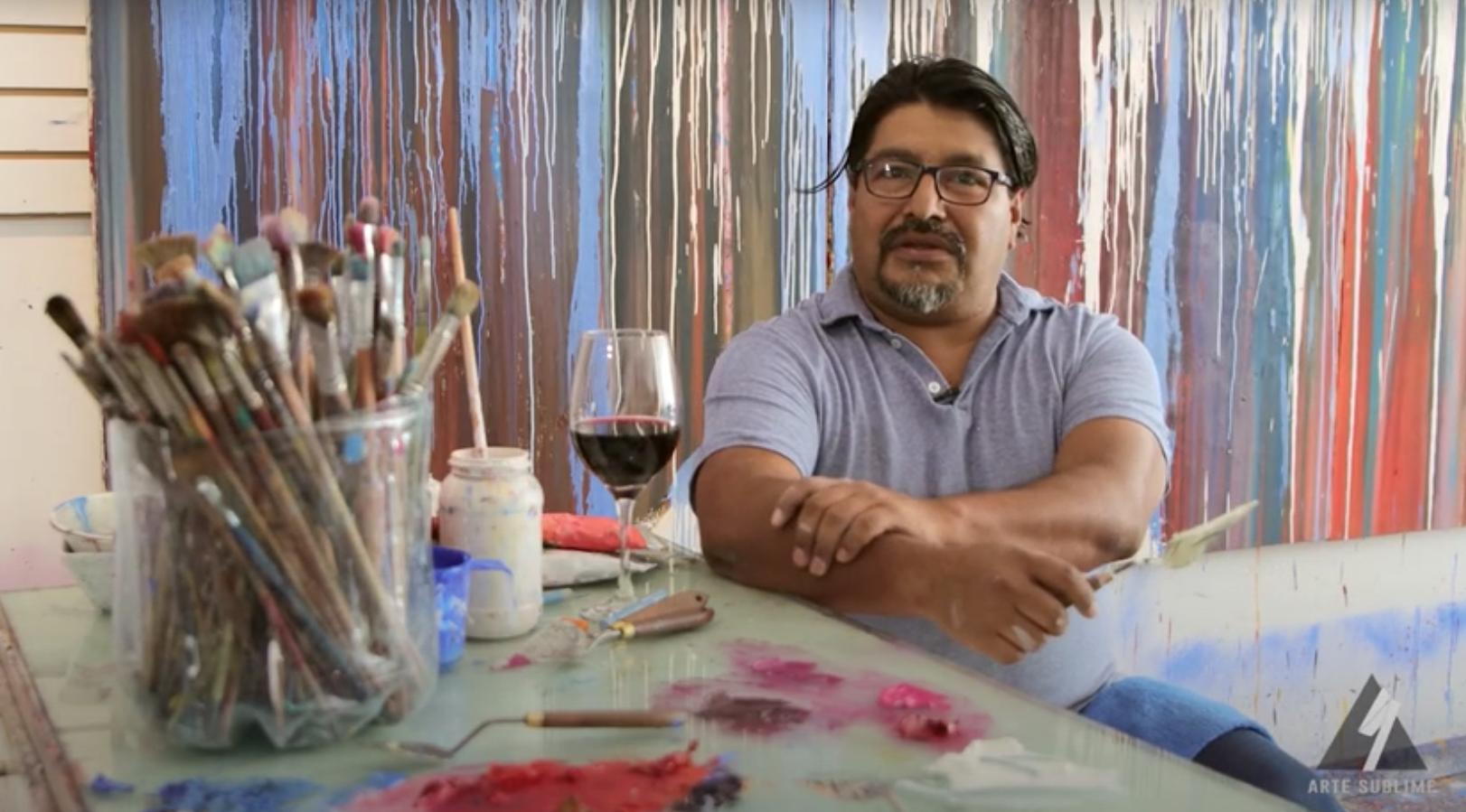 Entrevista en video al artista plástico Rosendo Pinacho